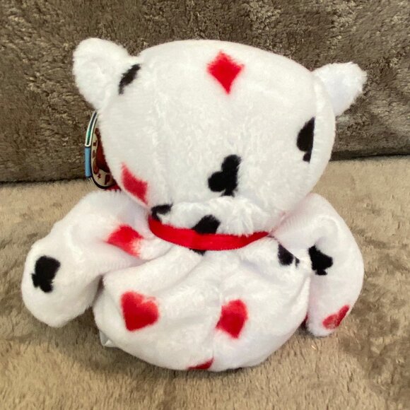 Planet Plush 'Chance' Las Vegas Bear by Sally Winey Vintage 1998 Collectable - Picture 6 of 7